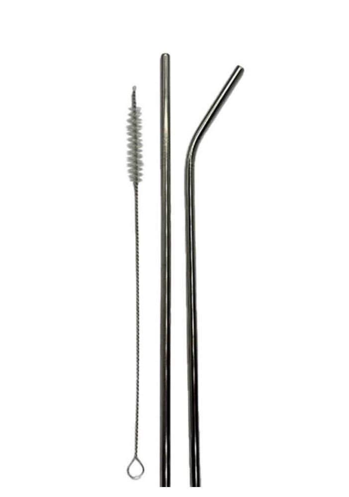 Metal Straw & Brush Set